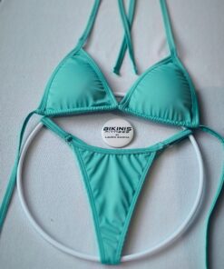 Bikini agua marina corte brasilero breteles ajustables BikinisFitness